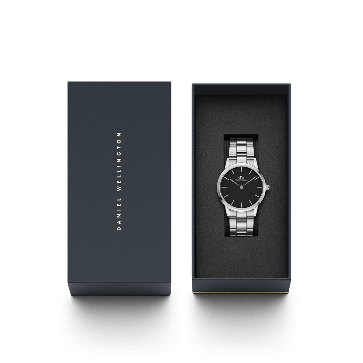 Iconic Link Black Silver