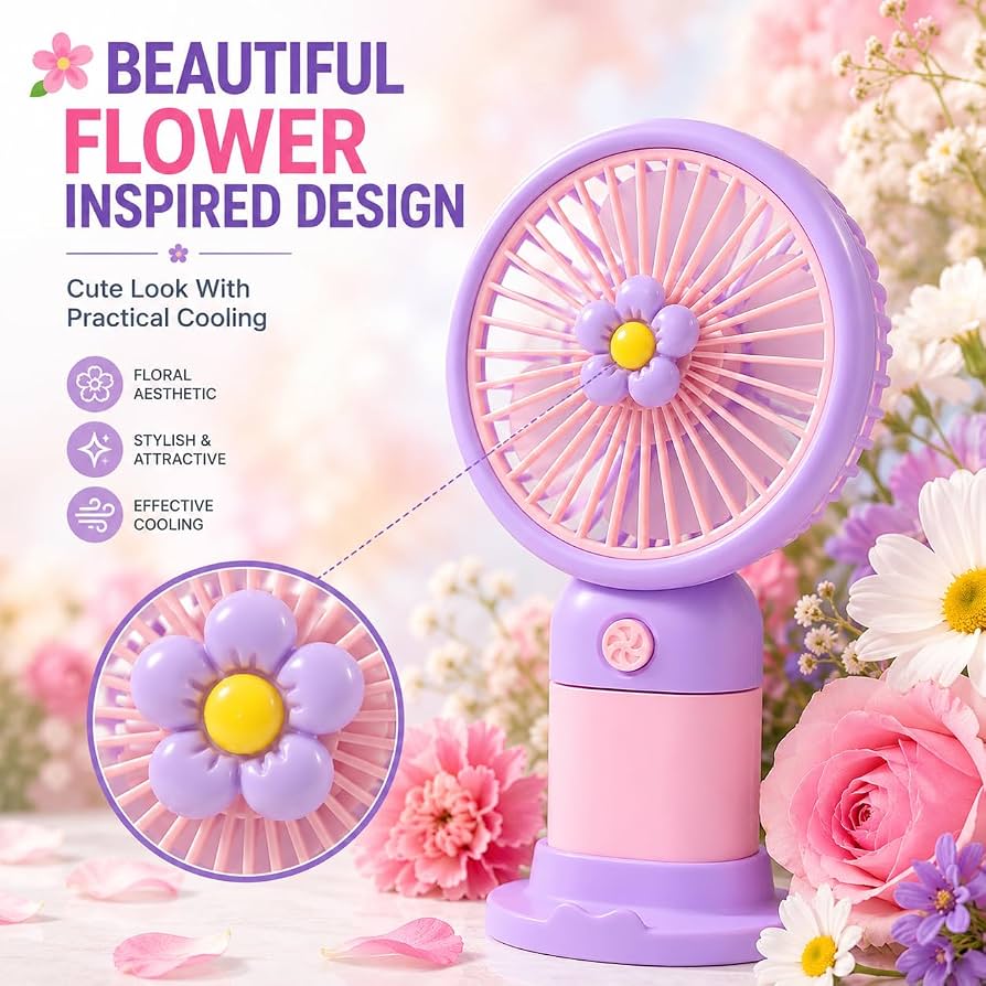 Mini Portable Handheld Fan. Imported