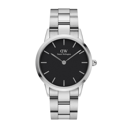 Iconic Link Black Silver